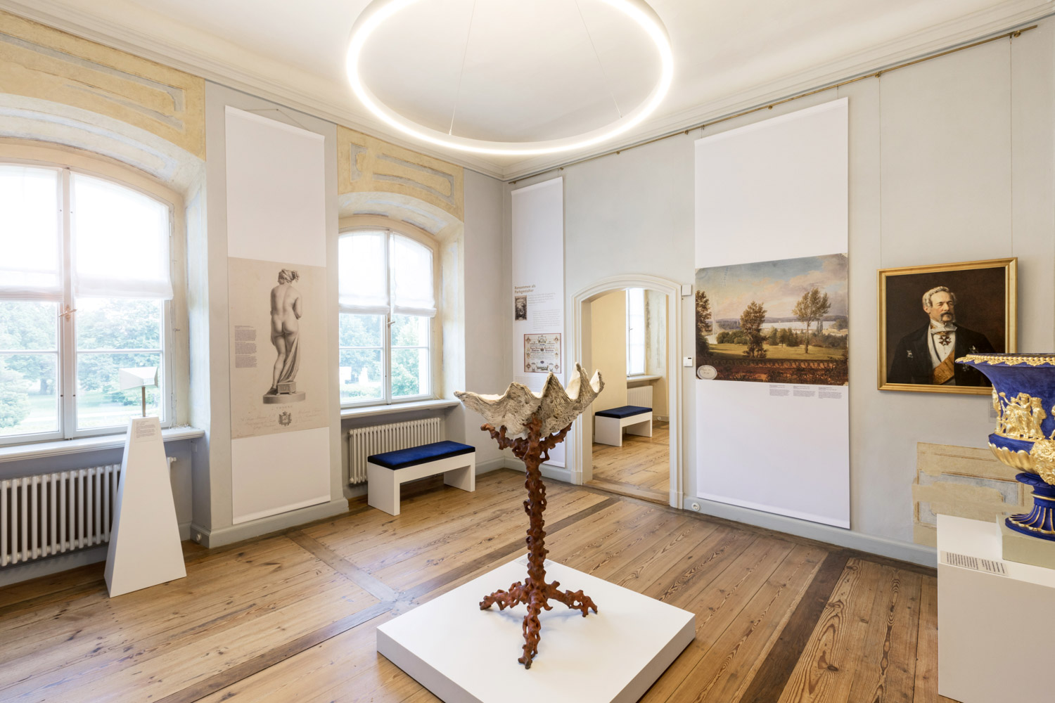Schloss Fürst Pückler Museum Branitz, Interieur, 2019